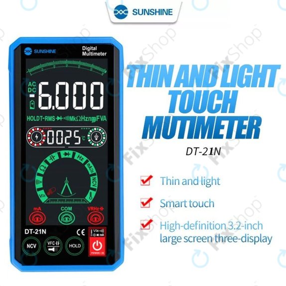 Sunshine DT-21N - Multimetar osjetljiv na dodir