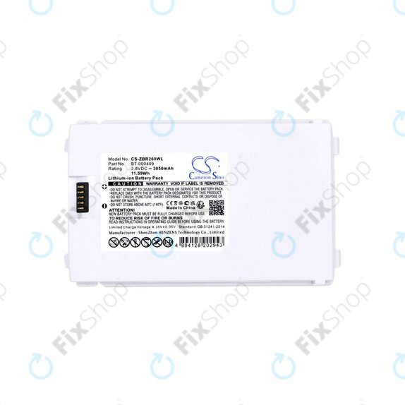 Zebra TC21,TC26,TC26AK,TC210,TC210K - Baterija BTRY-TC2Y-1XMA1-01 3050mAh (White) HQ