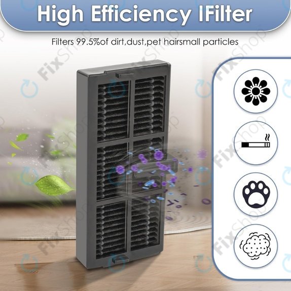 HEPA filter, 2 kom za Xiaomi Dreame X40 Ultra, L40 Ultra, X30 Ultra, L10s Ultra Gen2, L10s Pro Ultra, Mova E30 Ultra
