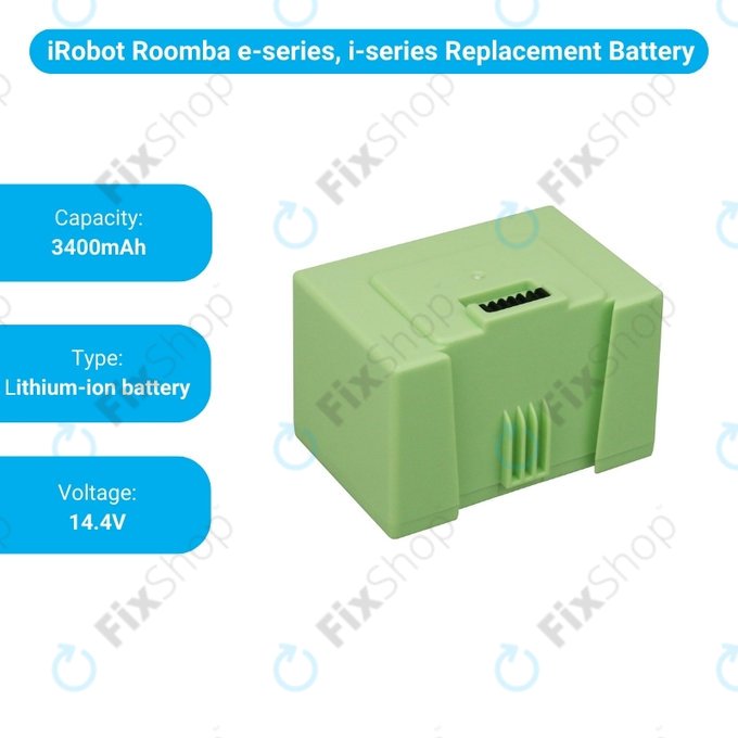 iRobot Roomba e-series, i-series - Baterija ABL-D1, 4624864, ABL-D2 3400mAh