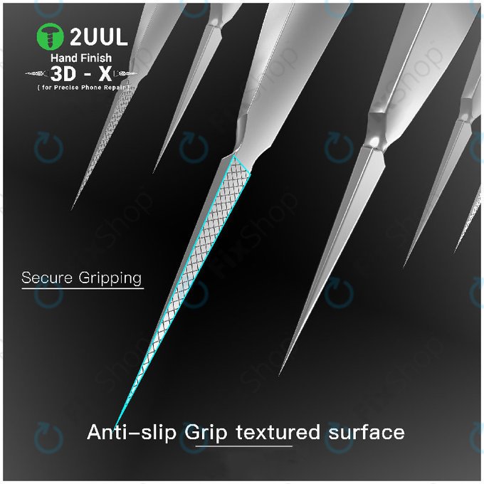 Precizna pinceta, 3D-X ručno obrađena, 2UUL TW02