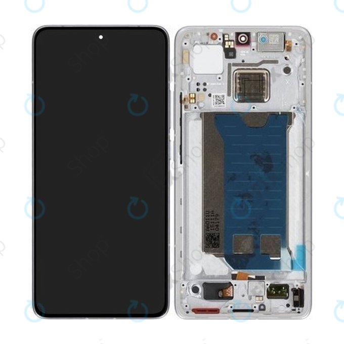 Xiaomi Poco F7 Pro 5G - LCD zaslon + zaslon osjetljiv na dodir + okvir (Silver) - 56002200O1100 Genuine Service Pack