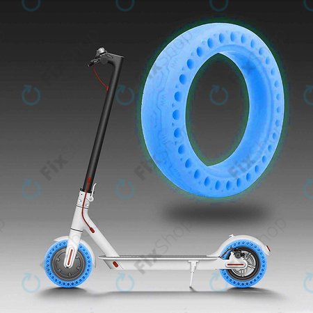 Xiaomi Mi Electric Scooter 1S, 2 M365, Essential, Pro, Pro 2 - Izdržljiva puna guma bez zračnica (Blue Fluorescent)