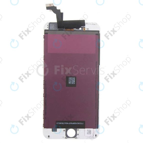 Zaslon za iPhone 6 Plus, White, Dodirni ekran s okvirom