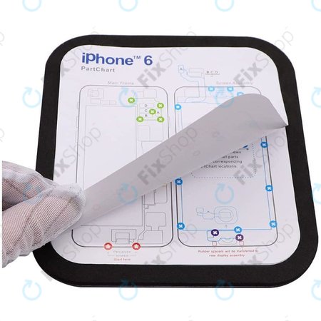 Magnetska podloga za vijke za iPhone 6 - 11 Pro Max