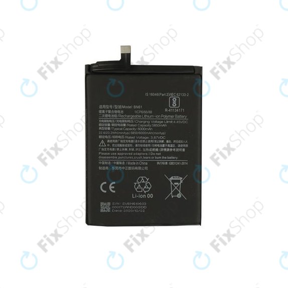 Xiaomi Poco X3 NFC, X3 Pro - Baterija BN61 6000mAh