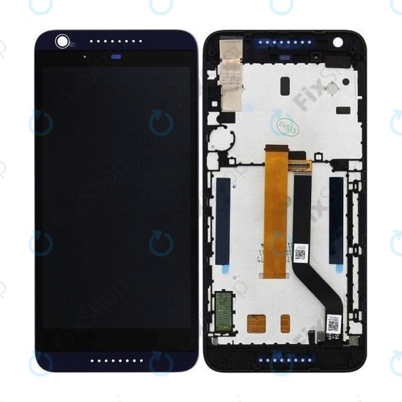 HTC Desire 626G Dual SIM - LCD zaslon + zaslon osjetljiv na dodir + okvir (Navy Blue) TFT