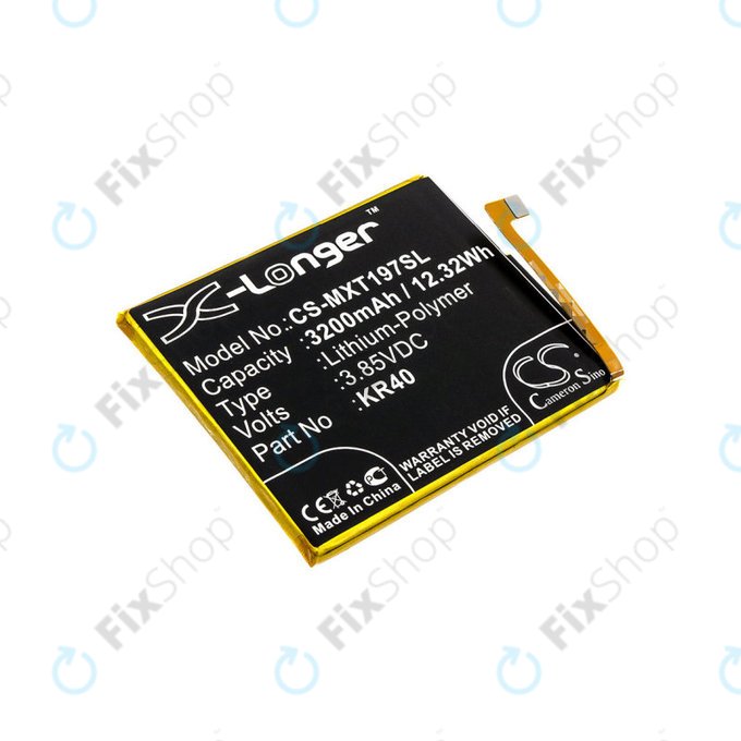 Baterija za Motorola One Vision, 3200mAh, Li-Pol, 3.85 V, SB18C43602, HQ
