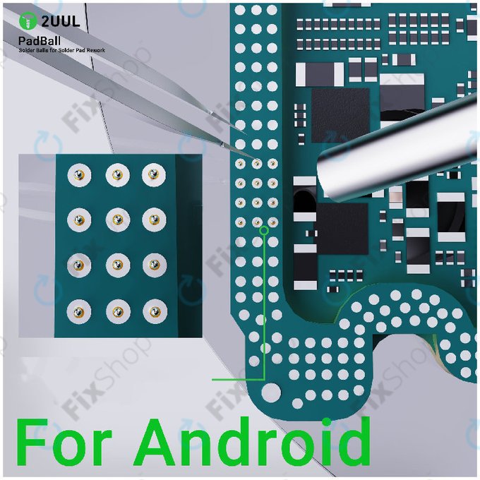 Kuglice za lemljenje za Android servise, 2UUL PB02