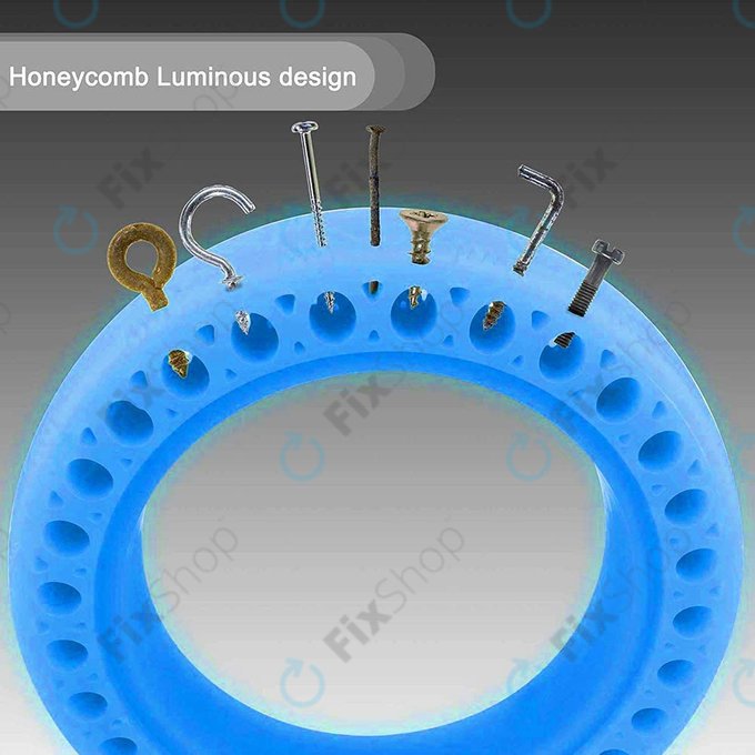 Xiaomi Mi Electric Scooter 1S, 2 M365, Essential, Pro, Pro 2 - Izdržljiva puna guma bez zračnica (Blue Fluorescent)