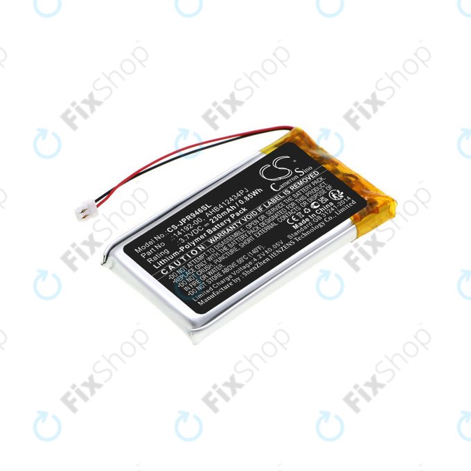 Baterija za Jabra Pro 9400, 9450, 9460, 9465, 9470, 230mAh, Li-Pol, 3.7V, 14192-00, HQ