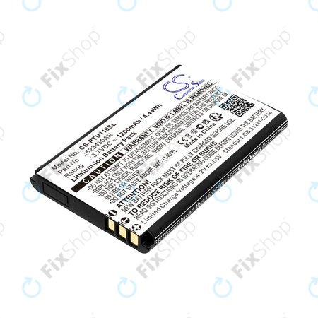 Baterija za Panasonic Kx-Tf200, Kx-Tu110, 1200mAh, Li-Ion, 3.7V, 523450AR, HQ