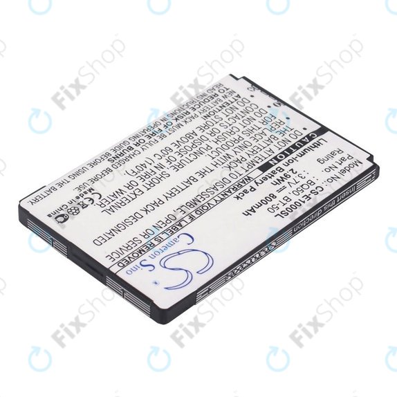 Baterija za Motorola Wilder, 800mAh, Li-Ion, 3.7V, BQ50, HQ
