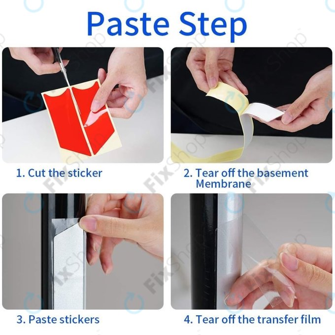 Xiaomi Mi Electric Scooter 1S, 2 M365, Essential, Pro, Pro 2 - Reflexne Naljepnice (A)