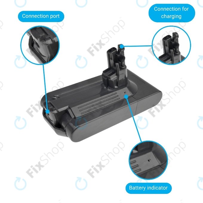 Dyson V11 - Baterija 299820, SV14, 970145-02 Li-Ion 25.2V 4000mAh