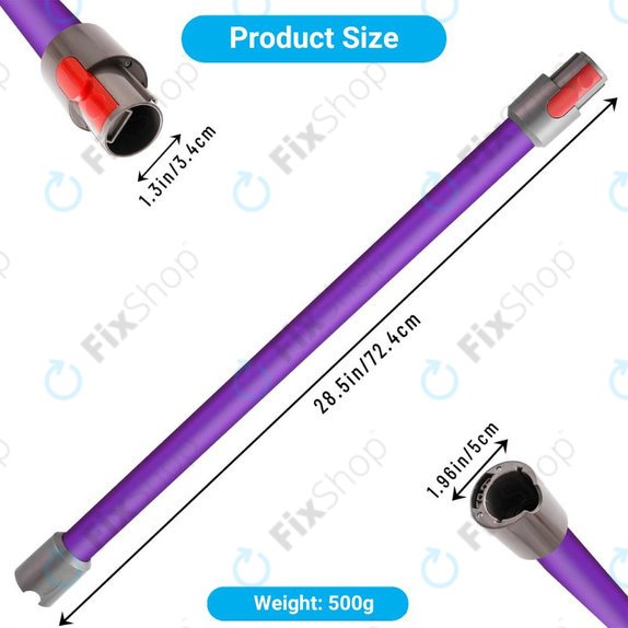 Dyson V-series, Outsize - Usisna cijev (Ljubičasta)