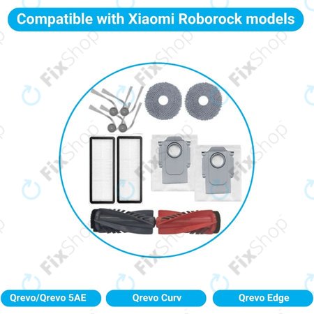 Xiaomi Roborock Qrevo, Qrevo Curv, Qrevo Edge, Qrevo 5AE - Kompletan set