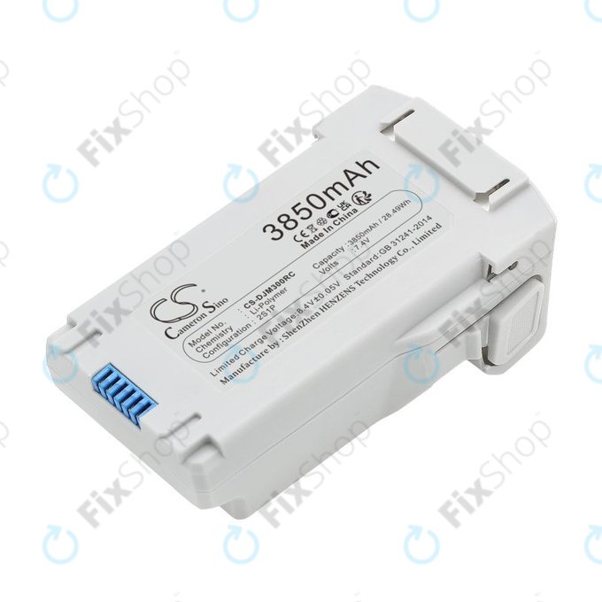 Baterija za DJI Mini 3, Mini 3 Pro, Mini 4, Mini 4 Pro, 3850mAh, Li-Pol, 7.4V, BWX162-2453-7.38, HQ
