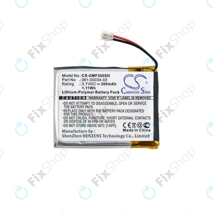 Garmin Fenix 3, 3 HR - Baterija 361-00034-02 300mAh HQ