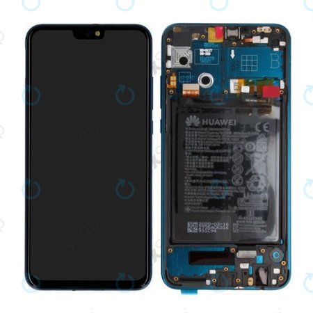 Huawei Honor 9X Lite - LCD zaslon + zaslon osjetljiv na dodir + okvir + baterija (smaragdno zelena) - 02353QJT