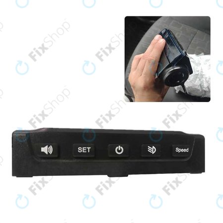 Kugoo S1, S1 Pro, S2, S3 - Set nadzorne ploče (plastični poklopac zaslona, poluga gasa, kočnice, poklopac LED svjetla)