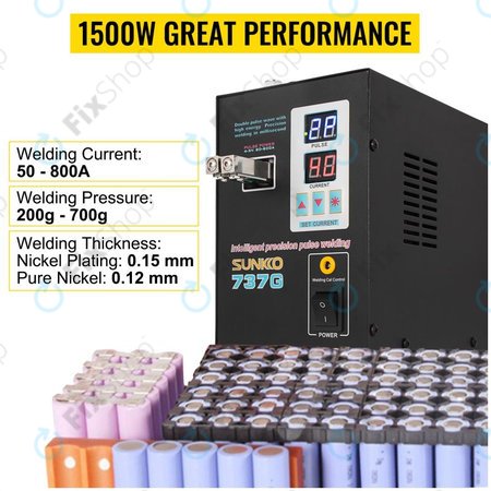 Sunkko 737G - Aparat za točkasto zavarivanje (1,5 KW)