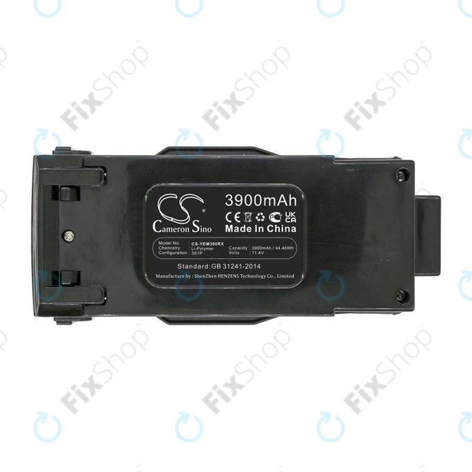 Baterija za Yuneec Mantis G, Q, 3900mAh, Li-Pol, 11.4V, YUNB3S2800, HQ