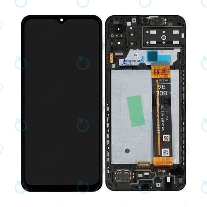 Samsung Galaxy M13 M135F - LCD zaslon + zaslon osjetljiv na dodir + okvir - GH82-29132A, GH82-29133A Originalni servisni paket