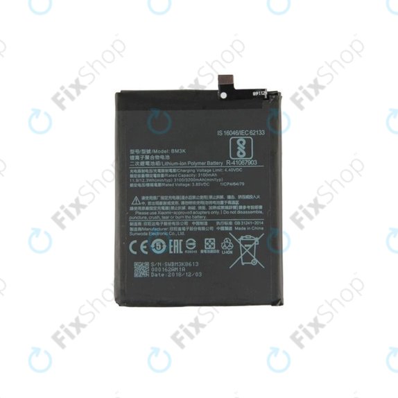 Xiaomi Mi Mix 3 - Baterija BM3K 3200mAh