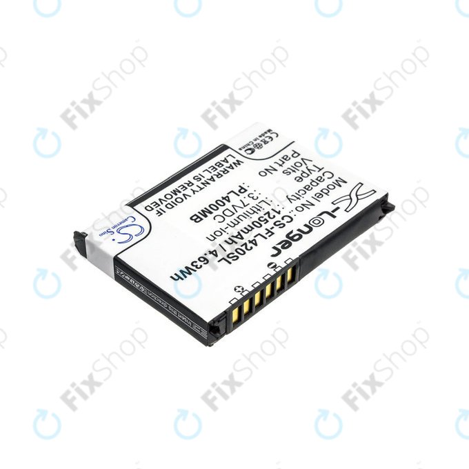 Baterija za Fujitsu Siemens Loox N560, N520, N500, 420, 410, 1250mAh, Li-Ion, 3.7V, PL400MB, HQ