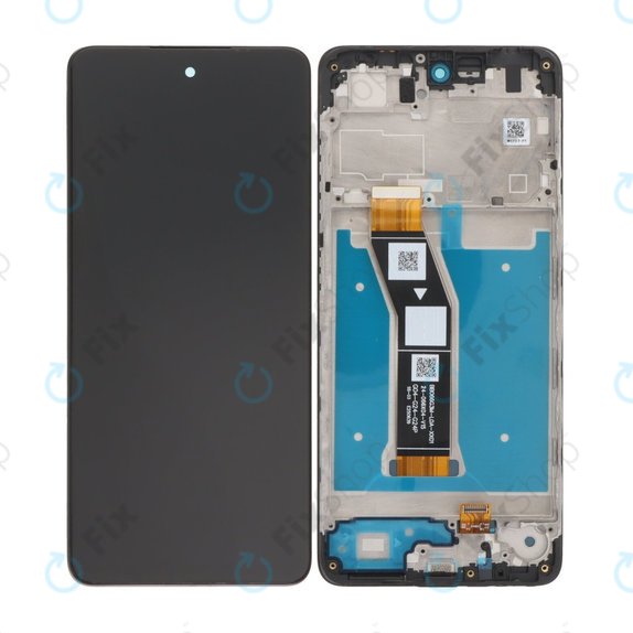 Motorola Moto G04 - LCD zaslon + zaslon osjetljiv na dodir + okvir (Black) TFT