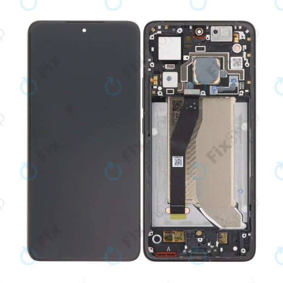 Xiaomi 14T Pro 2407FPN8EG - LCD zaslon + zaslon osjetljiv na dodir + okvir (Titan Black) OLED