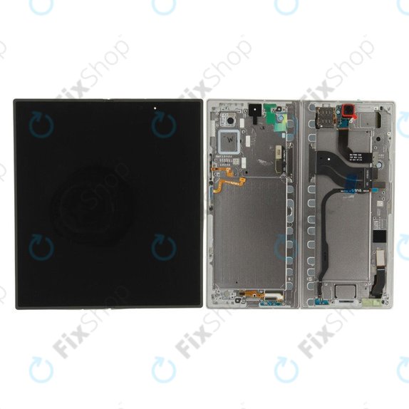 Samsung Galaxy Z Fold 7 F966B - LCD zaslon + zaslon osjetljiv na dodir + okvir (Silver Shadow) - GH82-37548A Genuine Service Pack