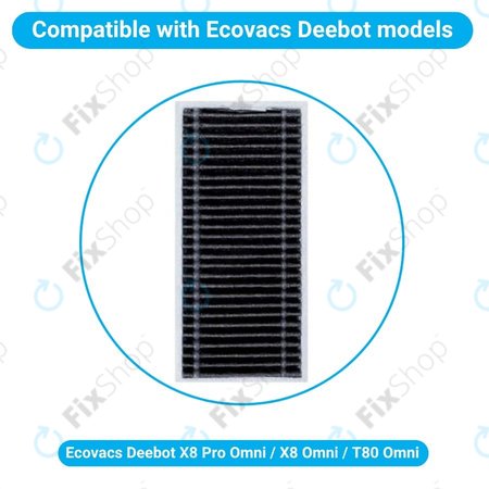 Ecovacs X8 Pro Omni, X8 Omni, T80 Omni - Filter za prašinu