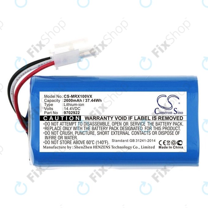 Miele Scout RX1 - Baterija 9702922 Li-Ion 14.4V 2600mAh HQ