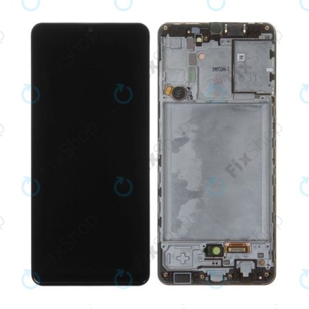 Samsung Galaxy A31 A315F - LCD zaslon + zaslon osjetljiv na dodir + okvir (Prism Crush Black) - GH82-22905A, GH82-22761A, GH82-24406A, GH82-24455A Originalni servisni paket