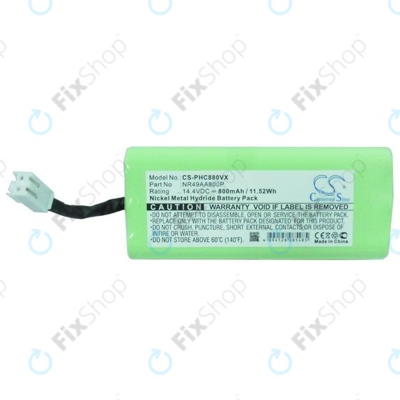 Philips Easystar - Baterija NR49AA800P Ni-MH 14.4V 800mAh HQ