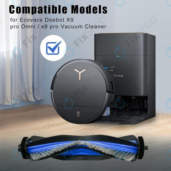 Ecovacs Deebot X9 Pro Omni, X9 Pro - četka u roli