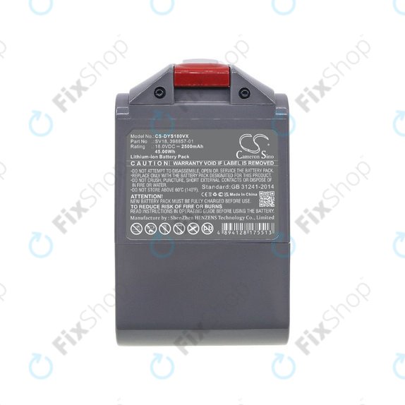Dyson V-series - Baterija SV18, 398857-01 Li-Ion 18V 2500mAh HQ