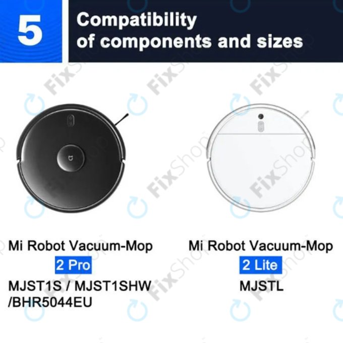 Kompletan set za Xiaomi Mi Robot Vacuum Mop 2 Pro, 2 Lite