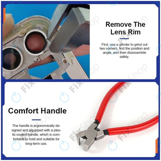 Relife DK-F90 - Pravokutne Ravne Kliješte