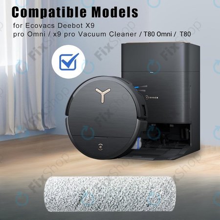 Ecovacs Deebot X9 Pro Omni, X9 Pro, X8 Pro Omni, X8 Omni, T80 Omni, T80 - Valjak za brisanje