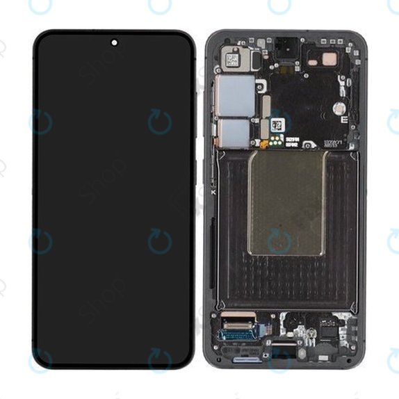 Samsung Galaxy S24 S921B - LCD zaslon + zaslon osjetljiv na dodir + okvir (Onyx Black) OLED