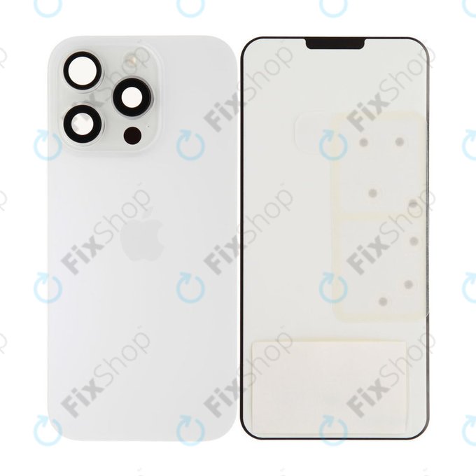 Stražnje staklo kućišta za iPhone 16 Pro | White Titanium | 661-42723 | Genuine Apple