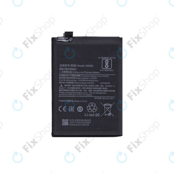 Xiaomi Mi 10T Lite 5G - Baterija BM4W 4820mAh