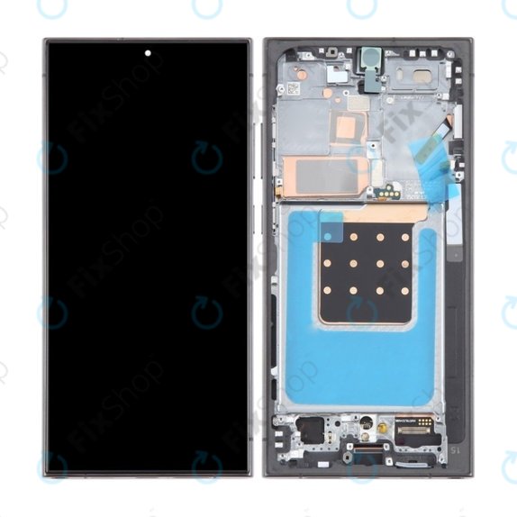Samsung Galaxy S24 Ultra S928B - LCD zaslon + zaslon osjetljiv na dodir + okvir (Titanium Black) TFT