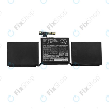 Apple MacBook Pro 13" A2159 (2019), A2289 (2020), A2338 (2020) - Baterija A2171 5100mAh HQ