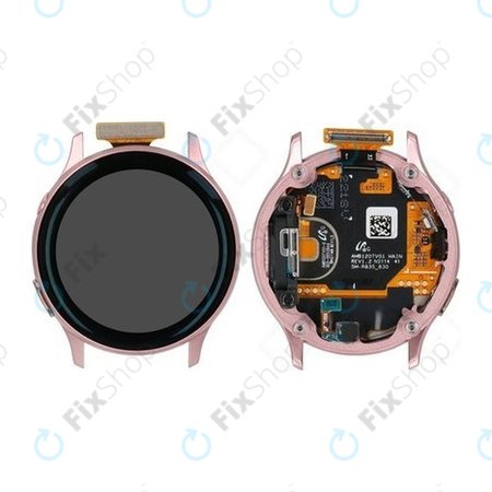 Samsung Galaxy Watch Active 2 40 mm R830, R835 - LCD zaslon + zaslon osjetljiv na dodir + okvir (zlatni) - GH82-21104B Originalni servisni paket