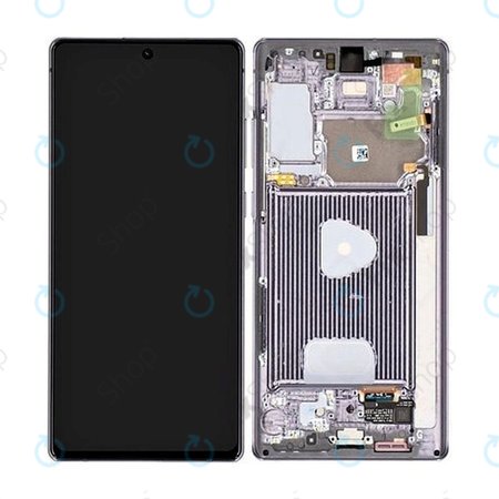 Samsung Galaxy Note 20 N980B - LCD zaslon + zaslon osjetljiv na dodir + okvir (crni) OLED