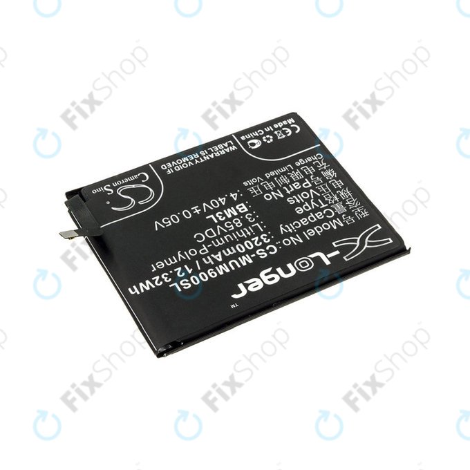 Baterija za Xiaomi Mi 9, 3200mAh, Li-Pol, 3.85 V, BM3L, HQ
